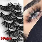 Long Wispy Fluffy Eye Lashes False Eyelashes Extension 8D Faux Mink Eyelashes