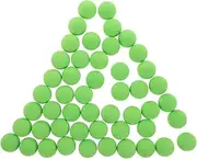 DRESSOOS 50pcs Round Game Launch Balls Foam Balls for Party Toy Launch Replacement
