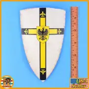 Dragon Knight - Metal & Wood Shield - 1/6 Scale - Fire Phoenix Action Figures