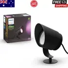 Philips Hue Lily XL White & Colour 15W LED Smart Outdoor Spotlight 19cm Black AU