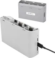 Battery Charging Hub for DJI Mini 4K/Mini2 SE/Mini SE, 3 Way Drone PD Batteries Charger with Digital Display, with 1*USB +1*Type C Cable