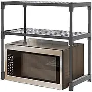 Microwave Shelf - Oven Stand | Multi-Layer Organizer with High Weight Capacity for Appliances Utensils and Tableware