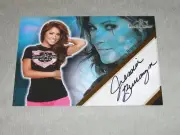 2011 Benchwarmer JESSICA BURCIAGA Gold Foil Autograph SP Playboy Playmate 2009