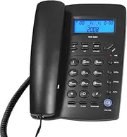 TCF3000 Black Corded Phone with ry Key Landline Phone Phone Support Hands-Free/Redial/Flash/Dial/Ring Volume Control for Elderly Seniors Home Office Busin el