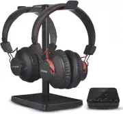 2025 Upgraded HT41899 Plus Bluetooth 5.3Dual Headphones & Transmitter for TV