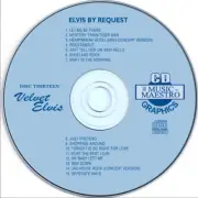 Karaoke CD+G ELVIS PRESLEY Disc #13 Music Maestro,My Baby Left Me,Way Down