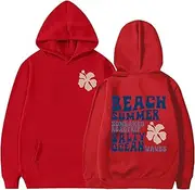 [DoMyStar] Baby Fleece Shirt Sleeve Soft Sweatshirt Graphic Hoody Kids Cute Pullovers Top Clothes for Girls 12 (Red-2, 4-5 Years), Red-2, 4-5T