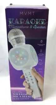 MVMT Karaoke Wireless Microphone & Speaker All In One