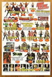 1999 Hyper Culture Print Ad/Poster WWF Spawn Metal Gear Solid Action Figure Art