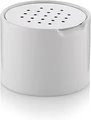 kela FINO Reusable Fruit Fly Trap, Mosquito Trap with Natural Agents (Vinegar, Water), Sustainable, Ceramic Matt White