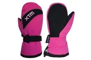 XTM Swoosh Kids Snow and outdoor Winter Ski Mitts Pink