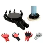Skeleton Hand Tea Coaster Waterproof Cup Holder Skeleton Coasters Classroom