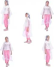 [Start and Drive Ltd] Poncho for Children Boys & Girls, Reusable Kids Raincoat Waterproof Rain coat Cape, Light weigh