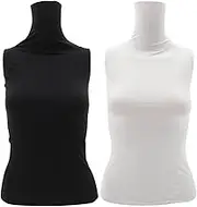 Mipcase 2pcs Cloth Cover Fashion Mannequin Dress Forms for Sewing Mannequin Upper Body Cover Dress Form Supplies Mannequin Body Cover Mannequin Display Torso Tripod Woman Bust Cotton