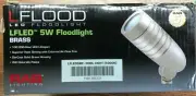RAB LIGHTING LFLED5BR 5W LED FLOODLIGHT BRASS 5000K