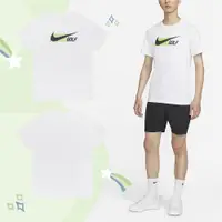 在飛比找ETMall東森購物網優惠-Nike 短袖 Golf Tee 男款 白 綠 黑 純棉 棉