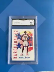 Michael Jordan skybox USA card #534 graded 10 perfect