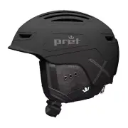 Pret Cirque X Men's Snow Helmet, Black, Large