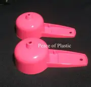TupperwareSet of 2 Mini Funnels Small Kitchen Gadgets Tiny Treasures ~PINK
