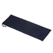 Badminton Racquet Bag Racket Pouch Cover Bag Soft Polar Fleece Dark Blue