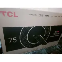 在飛比找蝦皮購物優惠-TCL 75吋液晶電視二手九成新