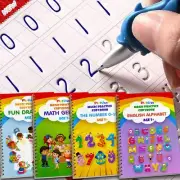 Reusable Grooved Handwriting Workbook Magic Practice Copybook Reusable Handwri