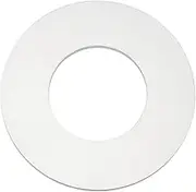 YINETTECH 1pc Kitchen Tap Large Base Repair Washer Aluminium 70 x 35 x 3mm Tap Repair Accessories Flat Washer for Tap Shower Fix Silver