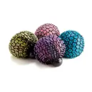 Squishy Rainbow Stress Ball in Mesh Net
