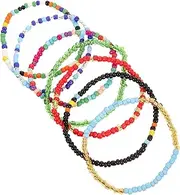 Holibanna 7pcs Anklets for Women Anklet Bracelets for Women Beaded Ankle Bracelets for Women Women's Anklets Women Anklet Beaded Anklet Summer Anklet Ankle Bracelet for Women Beads