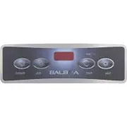Balboa Water Group 10671 Overlay, BWG Lite Duplex Digital, Blower/Jet/Light, LED
