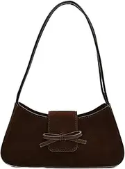 [Generic] Underarm Shoulder Bag, Leather Bag for Women - Women PU Leather Underarm Bag, Fashion Shoulder Bag, Minimalist Shoulder Bag for Daily Life, Travel,