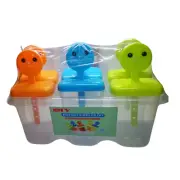 6 Pcs Ice Cream Lolly Maker Form DIY Mold Frozen Popsicle Yogurt Molds Holder