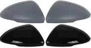 Side Mirror Cover Cap Rearview Side Mirror Cover Cap for Vauxhall Insignia B Astra K 2016-2021 Mirror Cover Part 19353644 19353645(Primed Grey Right)