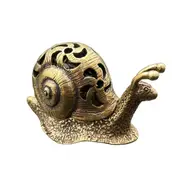 Pure Copper Mini Snail Small Ornament
