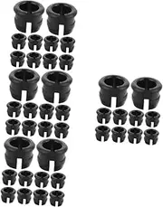 4sets Valve Stem Grommet Kit Easy to Use Valve Adapter for Quick Tire Inflation Lightweight Bicycle Accessory for Cyclists 10pcs*4