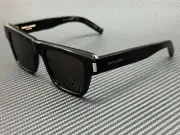 SAINT LAURENT SL 469 001 Black Square 51 mm Men's Sunglasses