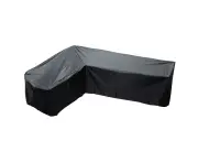 L Shape Polyester Furniture Waterproof Cover Outdoor Garden Sofa Skin Dust Rain Uv Protector - #1