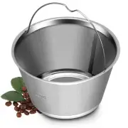 4-5 Cup Reusable Permanent Basket Coffee Filters, Coffee Filters 4 Cup, Perfe...