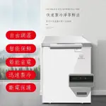 【免運費】⭐ 110V船舶專用電冰箱冷凍櫃100L小冰櫃家用小型節能冷藏兩用冰箱