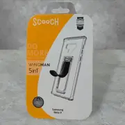 Q1. Scooch Wingman 5-in-1 Case For Samsung Note 9 - Clear See Description