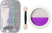 Nail Mirror Glitter Powder 2-Color Nail Art Polishing Chrome Flakes Pigment DIY Nails Decorations 1