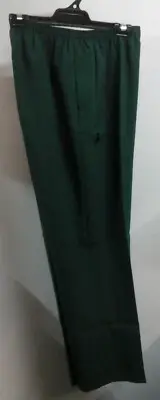Lawn Bowls Australia Logo Ladies Pants size 18 20 slacks bottle green