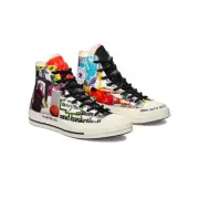 NEW! All Sizes - Converse Chuck 70 High Top Beat The World Egret/Multi 170680C
