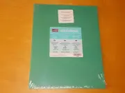 Stampin'Up! 8 1/2"x 11" GLORIOUS GREEN Textured Cardstock Unopened 24 Sheets NOS