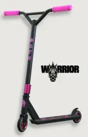 Slik Kids Scooter Pink Graphics & Grips Light Weight DISPLAY MODEL PICK UP ONLY*