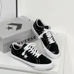 【YORI】CONVERSE ONE STAR PRO 麂皮 黑 低筒 滑板鞋 全黑 男女款 171327C