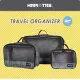 《Traveler Station》HAPI+TAS 日本原廠授權 衣物收納袋 盥洗包 化妝包 L尺寸