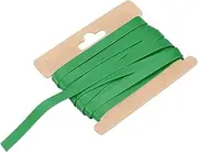 uxcell Double Fold Bias Tape for Sewing 1/3 Inch x 6 Yards Satin Pre-fold Continuous Binding Tape for Seaming Quilting Hemming Binding DIY Crafts, Dark Green