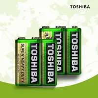 在飛比找松果購物優惠-【東芝TOSHIBA】環保碳鋅電池 9V專用電池(4入) 原