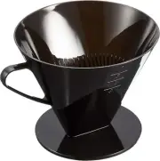 Melitta Coffee Dripper with Measuring Spoon and Markings F-PP1×6 CUP from Japan